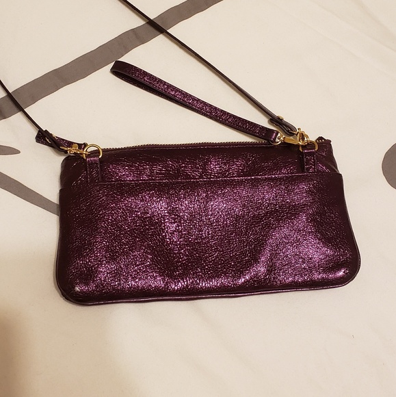 Tusk  Ltd. - Purple Metallic Crossbody Bag - Picture 4 of 8